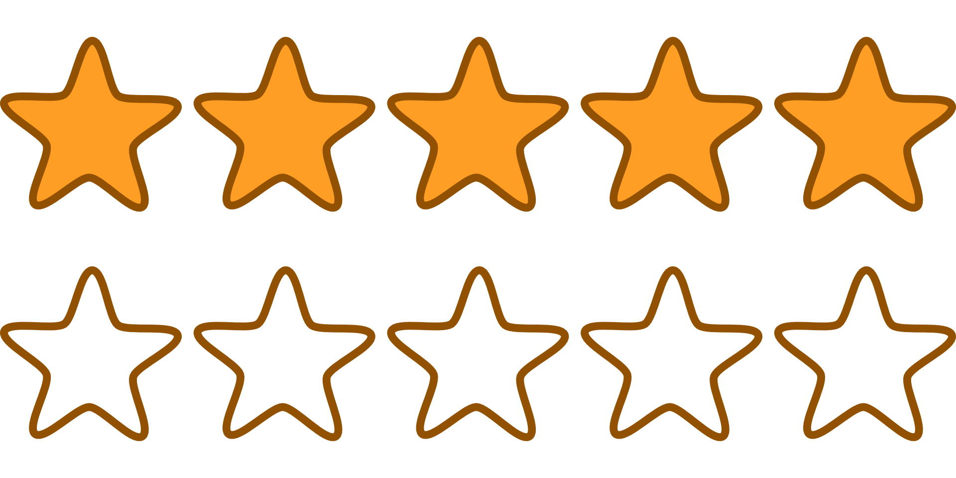 Rating of 5 Stars